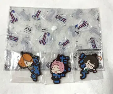 아이돌 마스터 sideM F-LAGS 러버 마스코트 & 플랫 파우치