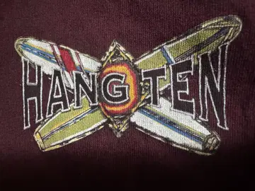 구제 의류 USA 한텐 HANGTEN 롱T 프린트 빈티지 90