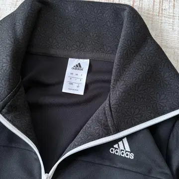 adidas climalite 꽃무늬 블랙 저리 자켓