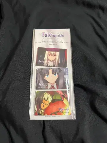 극장판 Fate/staynight Fate 스퀘어 캔뱃지 세트 캔뱃지