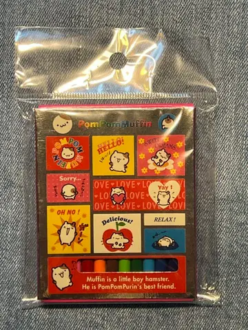 초레어 미개봉품 산리오 2002 포무포무마핀 색연필 12 COLORS