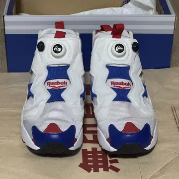 Reebok 펌프 퓨리 화이트/블루/레드