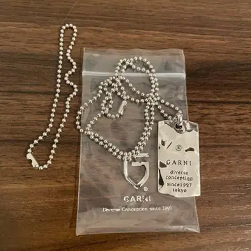 GARNI 가르니 실버 플레이트 도그택