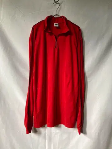 90s GAP TECH 하프 지퍼 리브 니트 올드 갭 저리