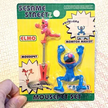 세서미 스트릿 마우스 반려동물 세트 ELMO&GROVER 컴퓨터