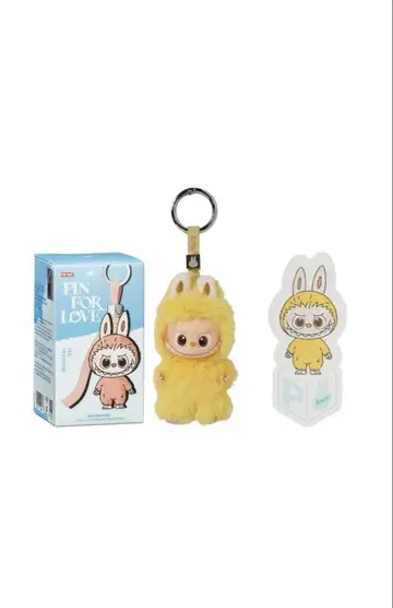 Labubu 알파벳 [ P ] 라부부 봉제 인형 펜던트 popmart