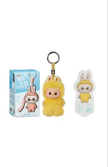 Labubu 알파벳 [ P ] 라부부 봉제 인형 펜던트 popmart