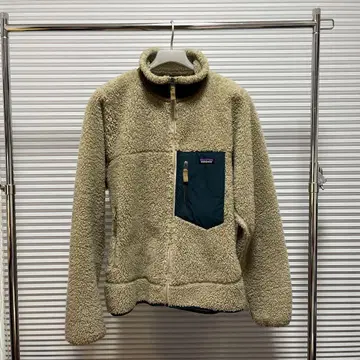patagonia 플리스 자켓 L 사이즈 베이지/그린