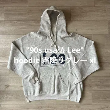 90s usa제 Lee hoodie 멜란지 그레이 xl
