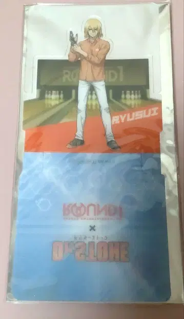 Dr.STONE 라운드 원 스탠디 코스터 나나미 류스이