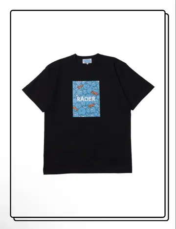 RADER 라다 셔츠 B / BLACK [ M ]