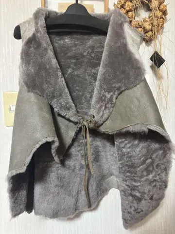 d un a dix 무스탕 베스트 M 소가죽