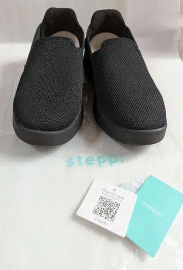 steppi 블랙 슬립온 사이즈 6