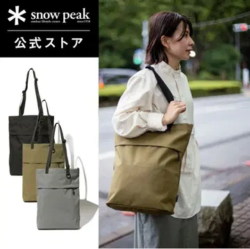 스노우피크 토트백 블랙