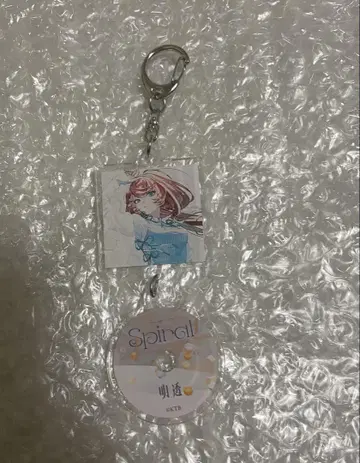 [카미츠바키] 회장 한정 랜덤 CD 자켓풍 키링 [아키토] Spiral