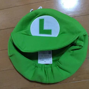 루이지 모자 디자인 그린 캡 코스튬