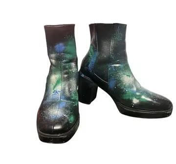 Splash Black Boots