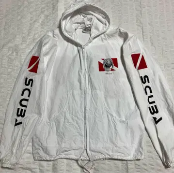 오센틱 코튼 시드 지퍼 후드티 플로리다 스쿠버