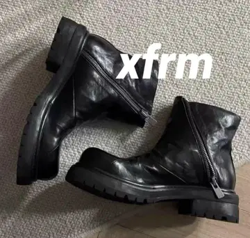 black zip boots y2k 모드 후카미 코우타