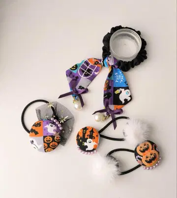[HALLOWEEN 기간 한정] 엄마와 커플 머리끈 세트
