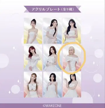 Kep1er 돈키 콜라보 아크릴 플레이트 히카루