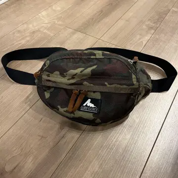 GREGORY 카모플라쥬 바디백