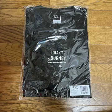 CRAZY JOURNEY 티셔츠 XL 사이즈 블랙