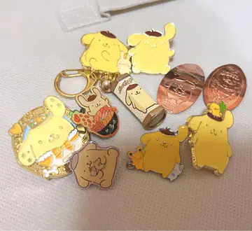 폼폼푸딩 핀 배지 세트