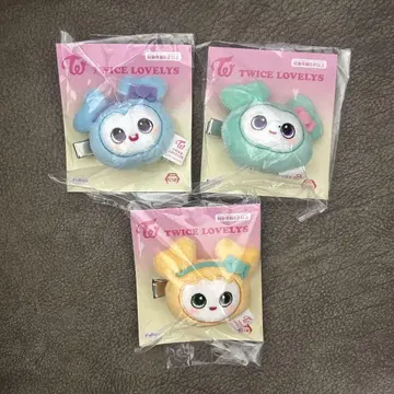 TWICE LOVERYS 봉제 인형 헤어핀 BABY LOVELYS