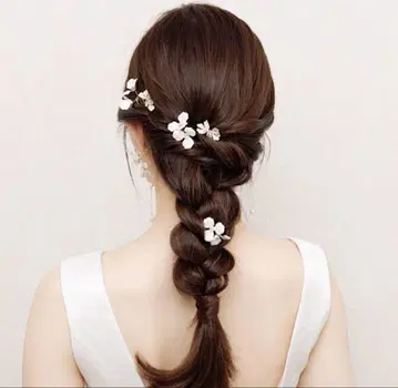 ANNAN WEDDING 꽃 헤어핀