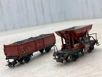 HO 게이지 메르클린 무개 화차 호퍼 화차 독일 철도 철도 모형 서독제