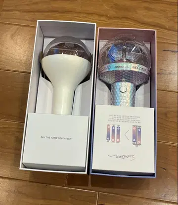 공식 응원봉 seventeen 세븐틴 carat봉 2세트