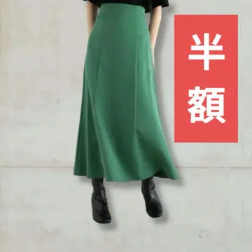 정가 7,700엔 mysty woman 백 레이스업 스커트