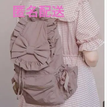 아오키 미사코 시마무라 리본 프릴 백팩