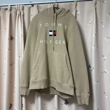 TOMMY HILFIGER 베이지 후드티