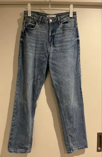 ZARA 스트레이트 데님 청바지