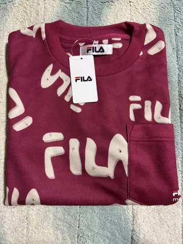 모모크로 포슈레 FILA 룸웨어 트레이닝복 맨투맨 모모타 나나코 빨간색