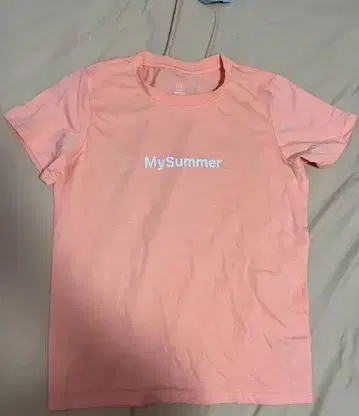 MySummer 반팔T셔츠 핑크