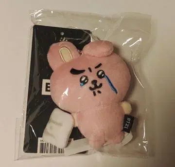 BT21 봉제 인형 키링 에~응 TODAY'S FACE COOKY