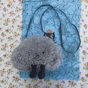 JELLYCAT 스톰 클라우드 봉제 인형 숄더백
