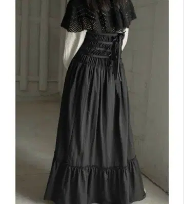leinwande Ruffled Hem Dress and Skirt
