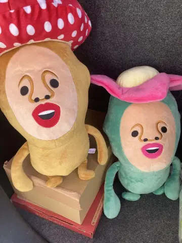 코비토즈칸 BIG 봉제 인형 2 리틀 하나가시라 베니키노코비토