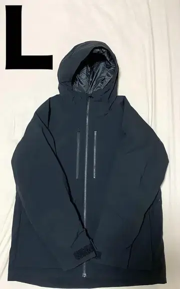 하이브리드 다운 후드티 (3D 컷)