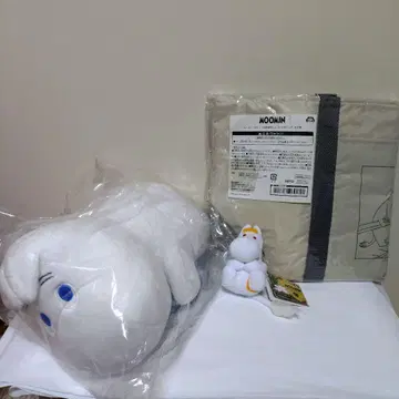 [ 묶음 판매 ] 무민 봉제 인형 마스코트 보냉 백 3세트