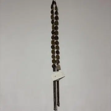 CORNICE 비즈 목걸이 올리브 그린