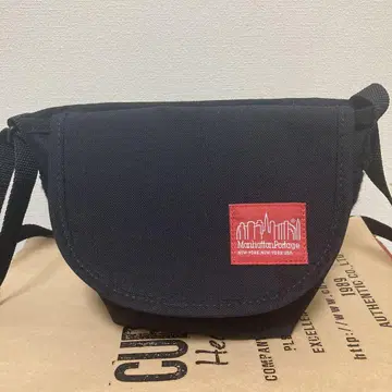Manhattan Portage 블랙 숄더백