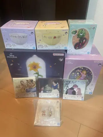 제일복권 디즈니 프린세스 라스트 원상 세트