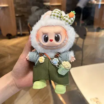 러브브 의류 LABUBU 봉제 인형 옷 갈아입기 의류 4종 세트