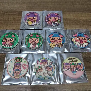 새상품 로코마코아코 캔뱃지 컬렉션 애니메이트 콜라보 컴플리트