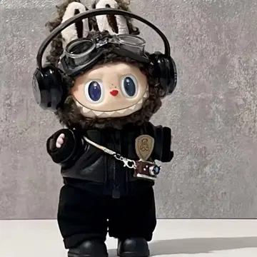 러브브 코스튬 블랙 의류 후드티 봉제 인형 옷 갈아입기 인형옷 팝마트